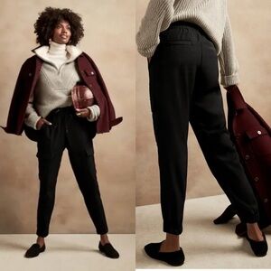 BR Sport Cargo Joggers in Black Size Small